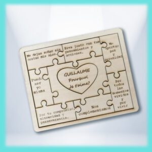 Puzzle dans des enveloppes